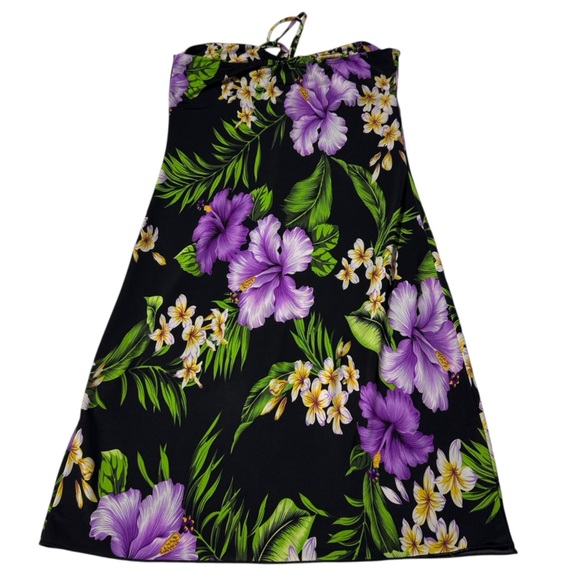 Napua Collection Honolulu Sundress Beach Coverup Tropical Floral Print Vacay - Picture 3 of 15